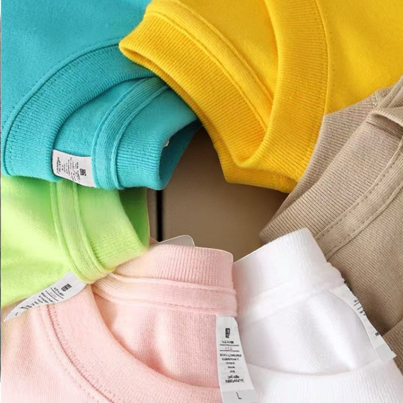 T-shirt oversize donna in cotone 100% – Basic e alla moda, manica corta, top casual, ideale per armadio in capsula